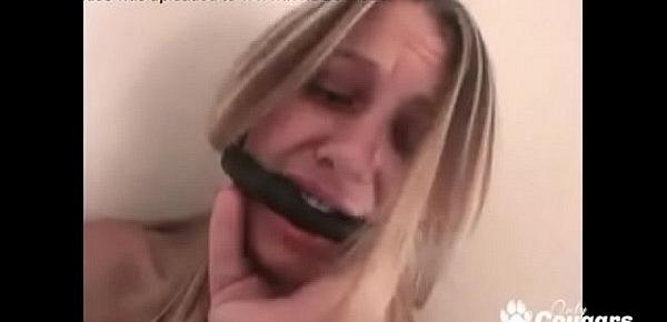  Young Girl Gagged, Bound & Groped By Creepy Old Guy